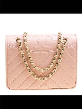 Tory Burch Alexa Convertible Quilted Purse with Chain Strap